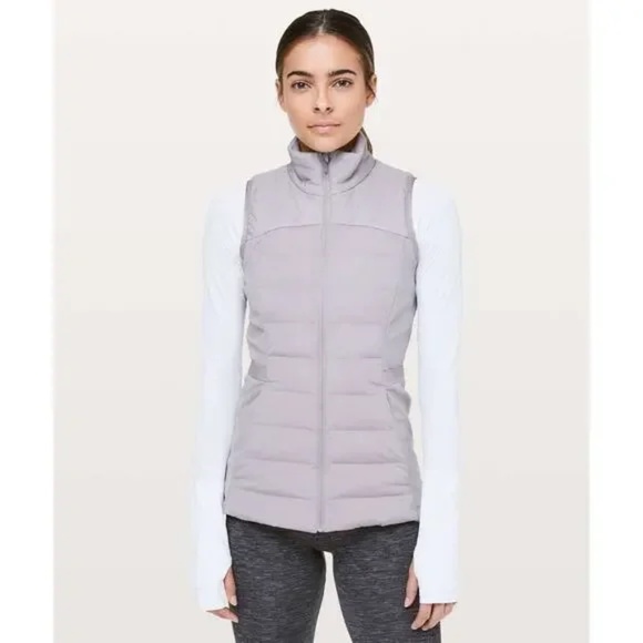Lululemon Down For It All Vest Size 8 - Picture 3 of 10